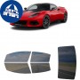 לרכב Lotus Evora GT410 2022 ציפוי חלונות שחורים רב פעמי סיליקון לחלונות קדמיים, אחוריים ולחלון האחורי