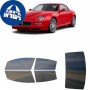לרכב Maserati GranSport Two-doorCoupe 2006 ציפוי חלונות שחורים רב פעמי סיליקון לחלונות קדמיים, אחוריים ולחלון האחורי