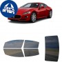 לרכב Maserati GranTurismo 2013 ציפוי חלונות שחורים רב פעמי סיליקון לחלונות קדמיים, אחוריים ולחלון האחורי