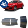 לרכב Maserati Levante 2019 ציפוי חלונות שחורים רב פעמי סיליקון לחלונות קדמיים, אחוריים ולחלון האחורי