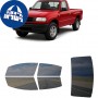 לרכב Mazda B-Series Pickup 1998 ציפוי חלונות שחורים רב פעמי סיליקון לחלונות קדמיים, אחוריים ולחלון האחורי