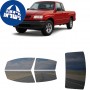לרכב Mazda B-Series Two-door Extd Pickup 1998 ציפוי חלונות שחורים רב פעמי סיליקון לחלונות קדמיים, אחוריים ולחלון האחורי