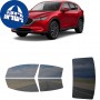 לרכב Mazda CX-5 2020 ציפוי חלונות שחורים רב פעמי סיליקון לחלונות קדמיים, אחוריים ולחלון האחורי