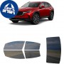 לרכב Mazda CX-50 2023 ציפוי חלונות שחורים רב פעמי סיליקון לחלונות קדמיים, אחוריים ולחלון האחורי