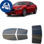לרכב Mazda MAZDA 6 2020 ציפוי חלונות שחורים רב פעמי סיליקון לחלונות קדמיים, אחוריים ולחלון האחורי
