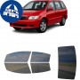 לרכב Mazda MPV MPV MV 2000 ציפוי חלונות שחורים רב פעמי סיליקון לחלונות קדמיים, אחוריים ולחלון האחורי