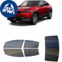 לרכב Mazda MX-30EV 2022 ציפוי חלונות שחורים רב פעמי סיליקון לחלונות קדמיים, אחוריים ולחלון האחורי
