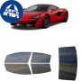 לרכב McLaren 570GT 2017 ציפוי חלונות שחורים רב פעמי סיליקון לחלונות קדמיים, אחוריים ולחלון האחורי