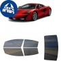 לרכב McLaren 570S 2016 ציפוי חלונות שחורים רב פעמי סיליקון לחלונות קדמיים, אחוריים ולחלון האחורי