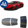 לרכב McLaren 675LT 2019 ציפוי חלונות שחורים רב פעמי סיליקון לחלונות קדמיים, אחוריים ולחלון האחורי