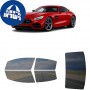 לרכב Mercedes Benz AMG GT Coupe 2020 ציפוי חלונות שחורים רב פעמי סיליקון לחלונות קדמיים, אחוריים ולחלון האחורי
