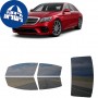 לרכב Mercedes Benz AMG S63 2017 ציפוי חלונות שחורים רב פעמי סיליקון לחלונות קדמיים, אחוריים ולחלון האחורי