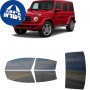 לרכב Mercedes Benz G Class SUV 2018 ציפוי חלונות שחורים רב פעמי סיליקון לחלונות קדמיים, אחוריים ולחלון האחורי