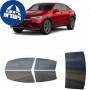 לרכב Mercedes Benz GLC Coupe 2022 ציפוי חלונות שחורים רב פעמי סיליקון לחלונות קדמיים, אחוריים ולחלון האחורי