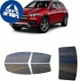 לרכב Mercedes Benz GLE SUV 2019 ציפוי חלונות שחורים רב פעמי סיליקון לחלונות קדמיים, אחוריים ולחלון האחורי
