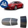 לרכב Mercedes Benz AMGGT Two-doorCoupe 2016 ציפוי חלונות שחורים רב פעמי סיליקון לחלונות קדמיים, אחוריים ולחלון האחורי