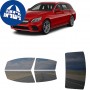 לרכב Mercedes Benz C-Class Station Wagon 2019 ציפוי חלונות שחורים רב פעמי סיליקון לחלונות קדמיים, אחוריים ולחלון האחורי