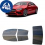 לרכב Mercedes Benz CLA Sedan 2020 ציפוי חלונות שחורים רב פעמי סיליקון לחלונות קדמיים, אחוריים ולחלון האחורי