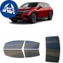 לרכב Mercedes Benz EQSSUV 2022 ציפוי חלונות שחורים רב פעמי סיליקון לחלונות קדמיים, אחוריים ולחלון האחורי