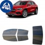 לרכב Mercedes Benz GLASUV 2021 ציפוי חלונות שחורים רב פעמי סיליקון לחלונות קדמיים, אחוריים ולחלון האחורי