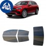 לרכב Mercedes Benz GLCSUV L 2023 ציפוי חלונות שחורים רב פעמי סיליקון לחלונות קדמיים, אחוריים ולחלון האחורי