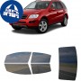 לרכב Mercedes Benz ML Class SUV 2006 ציפוי חלונות שחורים רב פעמי סיליקון לחלונות קדמיים, אחוריים ולחלון האחורי