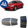 לרכב Mercedes Benz S Class Sedan 2007 ציפוי חלונות שחורים רב פעמי סיליקון לחלונות קדמיים, אחוריים ולחלון האחורי