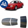 לרכב Mercedes Benz SL Class TwodoorConvertible 1990 ציפוי חלונות שחורים רב פעמי סיליקון לחלונות קדמיים, אחוריים ולחלון האחורי