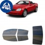 לרכב Mercedes Benz SLK TwodoorConvertible 1990 ציפוי חלונות שחורים רב פעמי סיליקון לחלונות קדמיים, אחוריים ולחלון האחורי