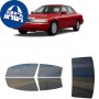 לרכב Mercuny Grand Marquis Sedan 2005 ציפוי חלונות שחורים רב פעמי סיליקון לחלונות קדמיים, אחוריים ולחלון האחורי