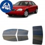 לרכב Mercuny Sable Sedan 2003 ציפוי חלונות שחורים רב פעמי סיליקון לחלונות קדמיים, אחוריים ולחלון האחורי