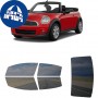 לרכב Mini Cnovertible Two-doorConvertible 2014 ציפוי חלונות שחורים רב פעמי סיליקון לחלונות קדמיים, אחוריים ולחלון האחורי