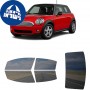 לרכב Mini Cooper TwodoorHatchback 2007 ציפוי חלונות שחורים רב פעמי סיליקון לחלונות קדמיים, אחוריים ולחלון האחורי