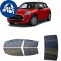 לרכב Mini Cooper TwodoorHatchback 2014 ציפוי חלונות שחורים רב פעמי סיליקון לחלונות קדמיים, אחוריים ולחלון האחורי