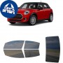 לרכב Mini Hardtop 4 Door Cooper 2020 ציפוי חלונות שחורים רב פעמי סיליקון לחלונות קדמיים, אחוריים ולחלון האחורי
