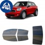 לרכב Mini Paceman 2013 ציפוי חלונות שחורים רב פעמי סיליקון לחלונות קדמיים, אחוריים ולחלון האחורי