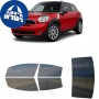 לרכב Mini Paceman Hatchback 2013 ציפוי חלונות שחורים רב פעמי סיליקון לחלונות קדמיים, אחוריים ולחלון האחורי