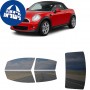 לרכב Mini Roadster TwodoorConvertible 2012 ציפוי חלונות שחורים רב פעמי סיליקון לחלונות קדמיים, אחוריים ולחלון האחורי