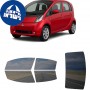 לרכב Mitsubishi iMiev 2012 ציפוי חלונות שחורים רב פעמי סיליקון לחלונות קדמיים, אחוריים ולחלון האחורי