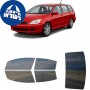 לרכב Mitsubishi Lancer Sport Back Station Wagon 2004 ציפוי חלונות שחורים רב פעמי סיליקון לחלונות קדמיים, אחוריים ולחלון האחורי