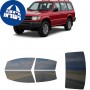 לרכב Mitsubishi Montero SUV 1994 ציפוי חלונות שחורים רב פעמי סיליקון לחלונות קדמיים, אחוריים ולחלון האחורי