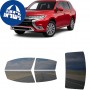לרכב Mitsubishi Outlanderphev Phev 2018 ציפוי חלונות שחורים רב פעמי סיליקון לחלונות קדמיים, אחוריים ולחלון האחורי