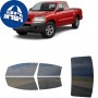 לרכב Mitsubishi Raider Extd Pickup 2006 ציפוי חלונות שחורים רב פעמי סיליקון לחלונות קדמיים, אחוריים ולחלון האחורי
