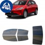 לרכב Neta V 2021 ציפוי חלונות שחורים רב פעמי סיליקון לחלונות קדמיים, אחוריים ולחלון האחורי