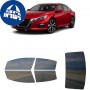 לרכב Nissan Altima 2019 ציפוי חלונות שחורים רב פעמי סיליקון לחלונות קדמיים, אחוריים ולחלון האחורי