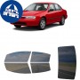 לרכב Nissan Altima Sedan 1993 ציפוי חלונות שחורים רב פעמי סיליקון לחלונות קדמיים, אחוריים ולחלון האחורי