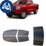 לרכב Nissan Frontier ExtdPickup 2022 ציפוי חלונות שחורים רב פעמי סיליקון לחלונות קדמיים, אחוריים ולחלון האחורי