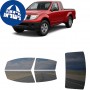 לרכב Nissan Frontier wseat belt cutout 2D Extd Plv 2005 ציפוי חלונות שחורים רב פעמי סיליקון לחלונות קדמיים, אחוריים ולחלון האחורי