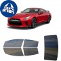 לרכב Nissan GTR 2022 ציפוי חלונות שחורים רב פעמי סיליקון לחלונות קדמיים, אחוריים ולחלון האחורי