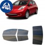 לרכב Nissan Leaf 2011 ציפוי חלונות שחורים רב פעמי סיליקון לחלונות קדמיים, אחוריים ולחלון האחורי
